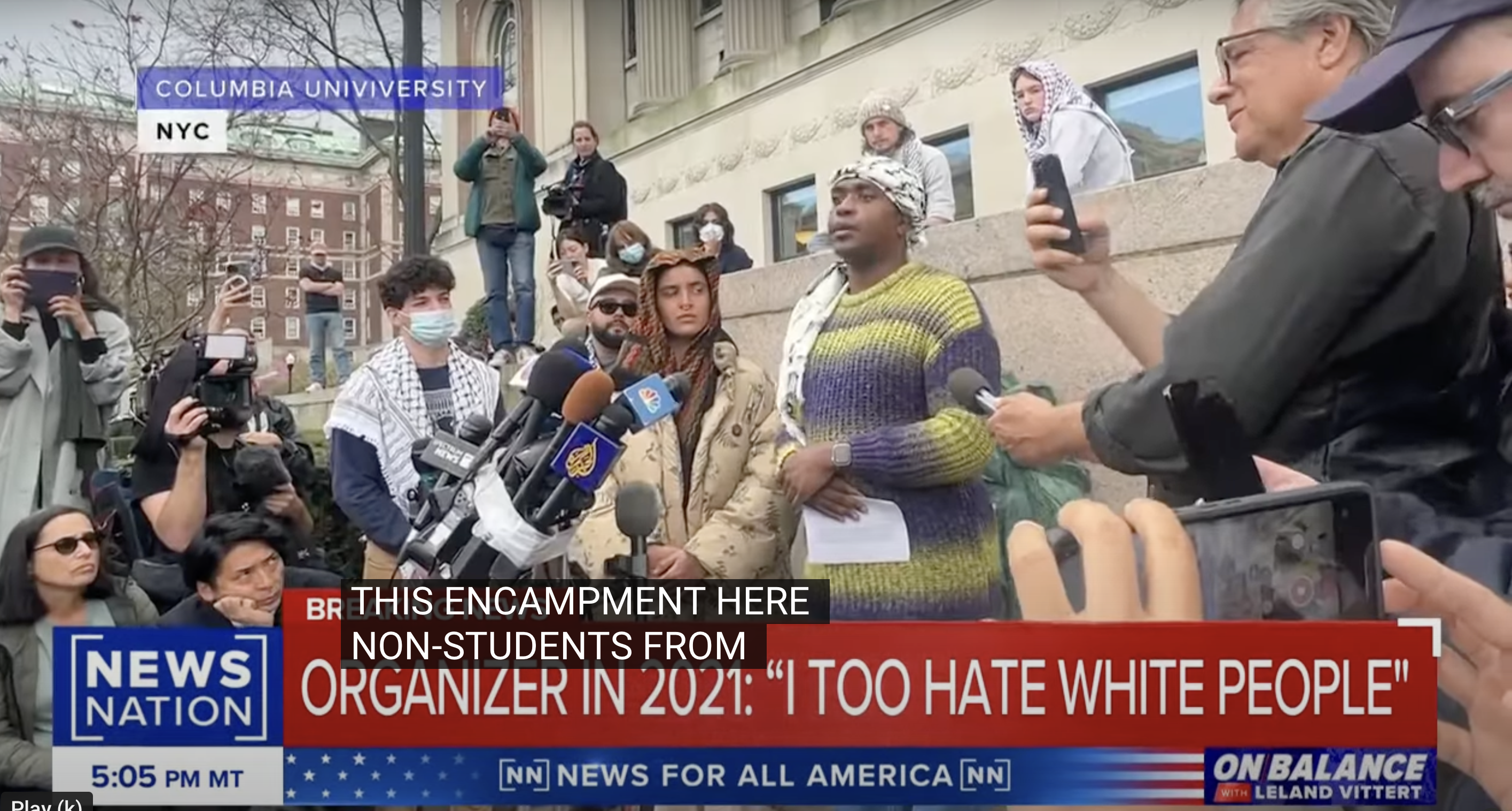 Anti-Israel Protester Thrown Out of Columbia After White House Condemned ‘Zionists Don’t Deserve to Live’ Statement